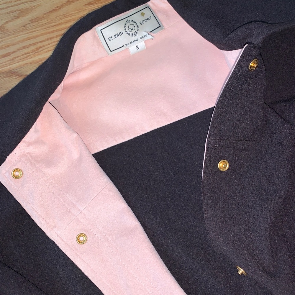 St John Sport Ultra Suede Jkt St John Sample Sale